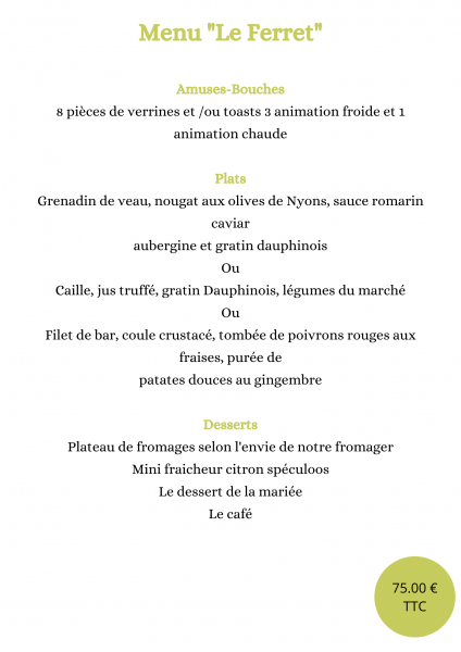 Menus
