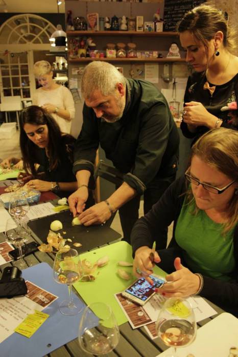 le cours de cuisine sur menus complet bordeaux