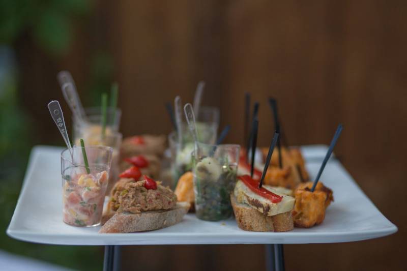 verrine pour buffet mariage communion,